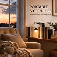 Lampada Decorativa a Forma di Libro, Mini Luce LED per Libreria, 5 Stili, Illuminazione Interna per Scaffali, Controllo con Pulsante