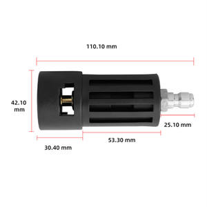 Adaptateur de nettoyeur haute pression remplacement femelle de remplacement pour pistolet de lavage à connexion rapide 1/4 "à accessoire de baguette Karchere K Lance - Product Image 5