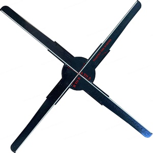 Ventilador de Hologramas 3D, Proyector de Hologramas Missyou, Luz de Techo LED Holográfica para Tienda, Bar, Casino, Pantalla Publicitaria para Fiestas (17.7 - Product Image 1