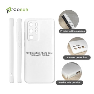 Coques de téléphone vierges en PBT 3D pour sublimation Prosub avec protection de l'appareil photo, <span class=keywords><strong>coque</strong></span> de téléphone portable pour <span class=keywords><strong>Huawei</strong></span> P40 <span class=keywords><strong>Pro</strong></span> - Product Image 4