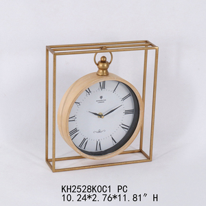 Living Room Decoration Wholesale Modern Desktops Elegant and Decorative <strong>Table</strong> <strong>Clock</strong> Custom