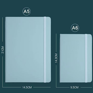 Wholesale Bluk <b>A5</b>/A6 Customized Print LOGO School Notebooks Promotional PU Leather Journal with Office Gift - Product Image 2