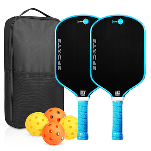 Paleta de Pickleball Alargada Plateada de 16 mm Aprobada por la USAPA, Núcleo de Panal, Ligera, Duradera, de Alta Calidad, Antideslizante y Transpirable - Product Image 1