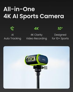 X'botGo Dual-Lens Action Camera 4K AI Auto <b>Tracking</b> Sport Camera for Soccer Basketball Football - Product Image 6