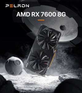 การ์ดจอ OEM ใหม่ ระบายความร้อนด้วยพัดลมคู่ ความถี่สูง หน่วยความจำ GDDR6 128 บิต 8GB PCIe 3.0 X16 สำหรับ Radeon 7600 Dual Fa - Product Image 5