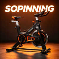 Nouveau modèle 2026 – Vélo de spinning à volant d'inertie de haute qualité pour entraînement corporel à domicile