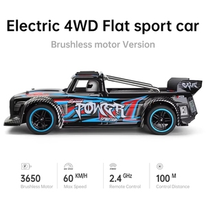 Wltoys 104072 1/10 4WD 60Km/H <span class=keywords><strong>Auto</strong></span> RC <span class=keywords><strong>da</strong></span> <span class=keywords><strong>Corsa</strong></span> ad Alta Velocità 2.4GHz con Motore Brushless Aggiornato per Drift 284131 Versione LCD - Product Image 4