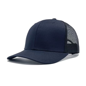 Gorra de camionero exclusiva transfronteriza con bloques de color, unisex, transpirable, de malla, gorra de béisbol, venta al por mayor personalizada - Product Image 3