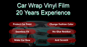 PVC Vinilo PET 1,52x17M Liberación de aire Anti Scratch <span class=keywords><strong>Chrome</strong></span> Gloss Gold Auto Car Body Foil Laminación Película Rollo Envoltura Pegatinas Revestimiento - Product Image 6
