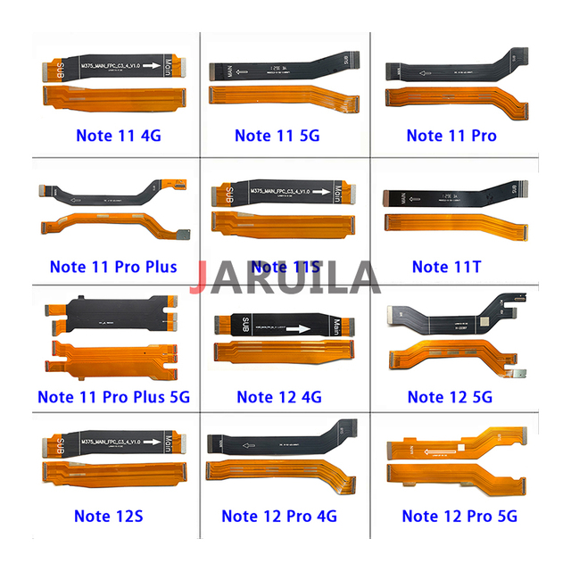 LCD Display Flex Cable for Xiaomi Redmi Note 11 12 13 Pro 4G 5G Plus Mi 13 Ultra 13T 14 Pro  Poco X4 GT Mobile Phone Flex Cable