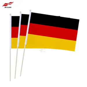 2024 nuovo stile impermeabile a mano sventolando bandiere 40*60cm germania bandiera nazionale per il gioco di calcio