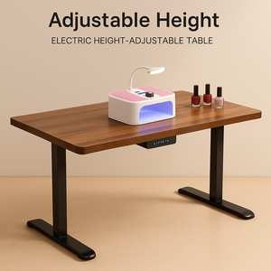 Электрический стол для маникюра и нейл-арта с регулировкой высоты, на одном/двух моторах, с умными ножками, для компьютерных игр и домашнего офиса - Product Image 5