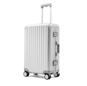 Set di Valigie da Viaggio Unisex con Doppia Cerniera, Bagaglio a Mano 20 24 28 Pollici, <span class=keywords><strong>Valigia</strong></span> <span class=keywords><strong>Media</strong></span> in Alluminio e Magnesio - Product Image 3