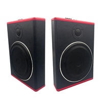 Subwoofer Plano Universal de 8 Pulgadas, 600W, DC 12V, 4 Ohms, MDF, Audio para Auto, Bajo el Asiento, Mini Activo con Tweeter H-801 20-25kHz