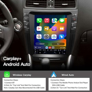 Android14 Carplay Car Radio GPS Navi Video Player Multimedia Stereo for Lexus IS200 IS250 IS300 IS300C 2006-2011 Tesla Screen - Product Image 4