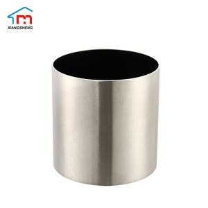 2023 <strong>Large</strong> Metal Plant Pot <strong>Flowerpot</strong> 36L 10 Gallon Metal Stainless Steel Flower Pail Bucket Pot - Product Image 2