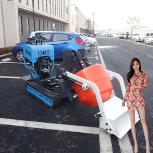 La Chine bétonnière HT750 Auto Dump Mini mélangeur sur chenilles - Product Image 1