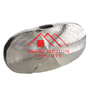 Venta de jarrones de mesa de Metal para decoración del hogar 2024 Nuevo diseño de jarrones de macetas de aluminio y Metal para decoración del hogar 2024 Best Seller - Product Image 1