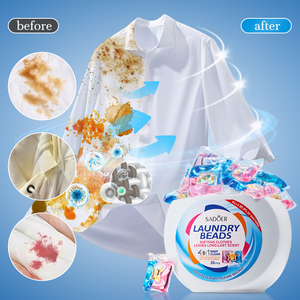 Perlas de Lavandería SADOER OEM, Limpieza Profunda de la Ropa, Eliminación de Manchas, Perlas de Gel, Perfume Natural a Base de Hierbas, Detergente para Ropa - Product Image 5