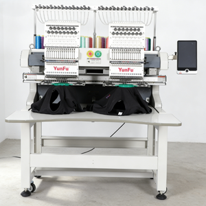 Dahao A15 Pro 12/15 <strong>Needles</strong> Automatic <strong>Double</strong> Head Embroidery Machine, 1200 RPM Speed - Product Image 1