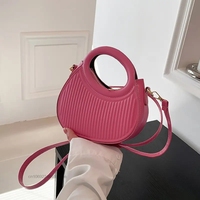 Sac pour femme I-0171, nouvelle mode rétro, sac à main personnalisé pour femmes, tendance, polyvalent, sac bandoulière, forme de lune irrégulière