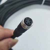 Connecteur circulaire M8 4 broches mâle-femelle, câble d'extension de capteur étanche IP67 à double extrémité, fil de capteur IEC61076