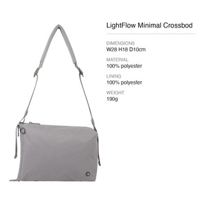 Bolso Bandolera KEIRYO LightFlow Minimal de Poliéster con Correa Acolchada, 28x18cm, para Mujer, Disponible en Taiwán - Product Image 6