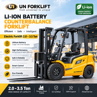 Chariot élévateur électrique chinois UN Forklift série FL, nouvelle arrivée, chariot élévateur 3t avec homologation CE