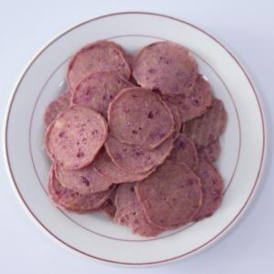 Хит продаж, куриные и фиолетовые картофельные чипсы, чипсы для начинки овощей для собак, собачьи успокаивающие угощения, Подарочные закуски, Заводские оптом - Product Image 2