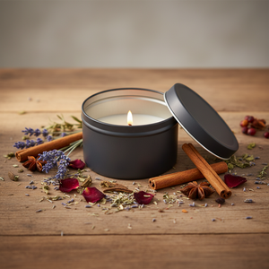 Wholesale 8oz Cylinder Aluminum Tin <strong>Box</strong> for Biscuit Candy Tea <strong>Cake</strong> Chocolate Candle Custom <strong>Christmas</strong> Gift Ideas for Crafts - Product Image 1