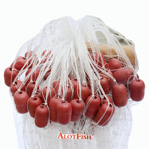AlotFish 1.2m de haut <span class=keywords><strong>50m</strong></span> de longueur PVC flottant plomb plomb <span class=keywords><strong>filet</strong></span> de pêche branchies 0.45mm <span class=keywords><strong>filet</strong></span> de pêche en ficelle - Product Image 2
