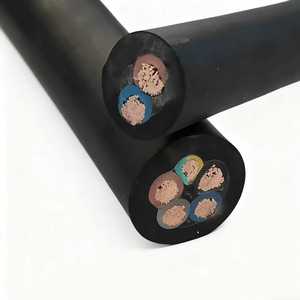 Cable de alimentación de bomba sumergible de cobre puro, 4mm, 6mm, 10mm, 16mm, 25mM, 4, 6, 10, 16, 25, 35 núcleos, chaqueta de goma impermeable de bajo voltaje - Product Image 1