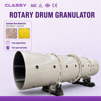 Granulateur rotatif élégant en pierre calcaire, ligne de granulation de poudre minérale, fournisseur de projets clés en main pour usines