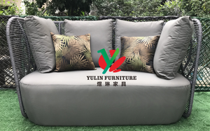 Woven Rope <strong>Outdoor</strong> Furniture Garden Aluminum <strong>Corner</strong> Sofa - Product Image 2