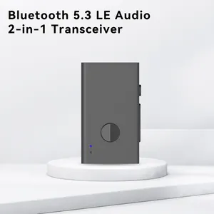 Ultra Mini 2 en 1 Bluetooth 5.3 LE Émetteur-récepteur audio Émetteur et récepteur Bluetooth RX TX Mode 3.5mm Jack AUX