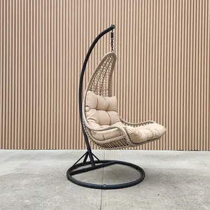 휴식 교수형 스윙 의자 정원 가구 교수형 의자 패션 디자인 계란 의자