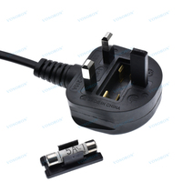 Moc — câble d'alimentation 3-prong vers Figure 8 C7, angle droit, singapour, malaisie, AC, pour imprimantes TV, appareils photo, PS4, PS3