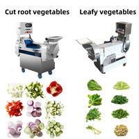 Máquina Cortadora de Verduras de Hoja de Alta Eficiencia, Rebanadora de Frutas y Verduras de Raíz, Cortadora de Cebolla y Patata, Trituradora de Apio y Repollo