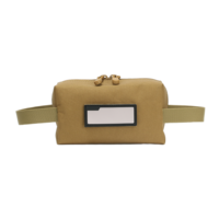 Pochette tactique souple pour munitions, rembourrée, en nylon durable, sac de transport pour armes à feu, étui de transport portable avec patch d'identification