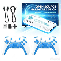 X10 Pro 4K TV Game Stick, Sistema Android de Código Abierto, 128 GB, Controles Inalámbricos Duales de 2.4G
