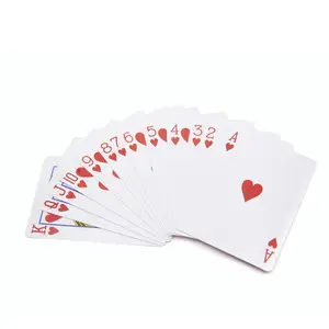 مخصص جودة جديدة لعبة البوكر على نحو سلس هدية الإبداعية دائم لعبة البوكر بطاقة اللعب