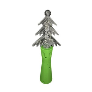 Bâton lumineux à LED pour arbre de Noël, baguette magique rotative, flocon de neige, papillon, étoile tournante - Product Image 3