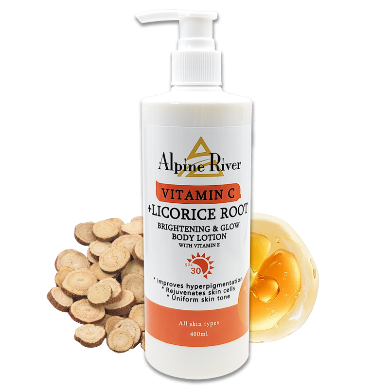 Lotion corporelle à la vitamine C