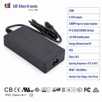 Adaptateur d'alimentation de bureau SMPS UL FCC CE KC 90W 100W 120W 12V 19V 21V 36V 48V 1.58A 5A 10A AC DC pour contrôle d'accès