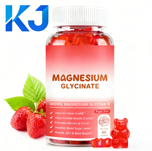 Gomitas de Glicinato y Citrato de Magnesio OEM para el Alivio del Estrés y la Recuperación Muscular con Suplementos Vitamínicos - Product Image 1