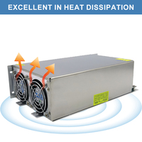 ESann Vente Directe Alimentation à découpage AC 100V-240V vers DC 24V 62.5A 1500W Transformateur AC/DC pour Éclairage