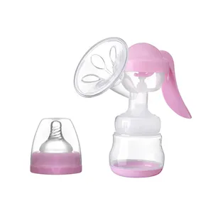Pompe à lait électrique manuelle, puissante aspiration de mamelon de bébé, extracteur de lait d'alimentation, bouteilles d'acupuncture, 150ml