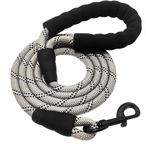 Tali anjing nilon tugas berat 3-15ft dengan pegangan empuk lembut tali hewan peliharaan tahan lama untuk anjing besar Medium dan anak anjing kecil - Product Image 6