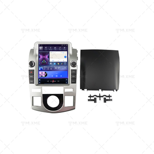 Cadre de navigation radio stéréo de voiture de vente chaude d'usine de 9.7 pouces pour KIA FORTE 2009 cadre de navigation de lecteur <span class=keywords><strong>DVD</strong></span> d'écran de voiture argenté - Product Image 2