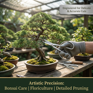 Outils <span class=keywords><strong>de</strong></span> Bonsaï Industriels DIY <span class=keywords><strong>de</strong></span> Style Japonais en Acier Inoxydable Résistant à la Rouille, Coupe-Pointes Manuel Personnalisable OEM pour Jardinage - Product Image 4